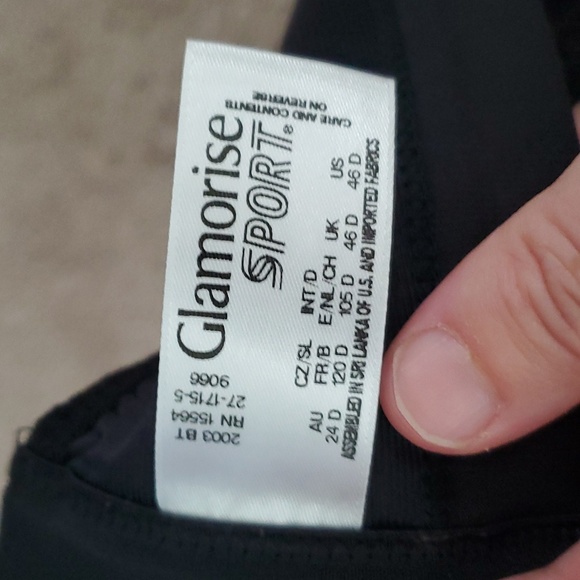 Glamorous Sport 46D elite performance bra - Picture 3 of 4